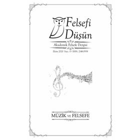 Pinhan Yayıncılık Felsefi Düşün Sayı:15 – Müzik ve Felsefe