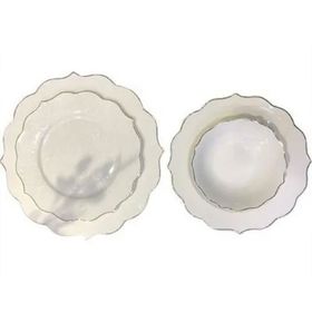 Pink&More 24 Parça Sade Desen Yemek Takımı