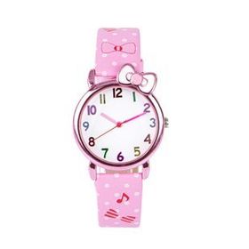 Pinkoli ST-303974 Kitty Girl Pembe Kız Çocuk Kol Saati