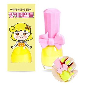 Pinky Cosmetic I Am Pinky Kids Nail Paint Fresh Lemon Çocuklar İçin Soyulabilir Oje