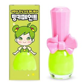 Pinky Cosmetic I Am Pinky Kids Nail Paint Neon Green Çocuklar İçin Soyulabilir Oje