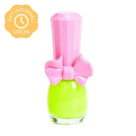 Pinky Cosmetic I Am Pinky Kids Nail Paint Neon Green Çocuklar İçin Soyulabilir Oje