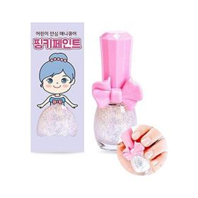 Pinky Cosmetic I Am Pinky Kids Nail Paint Twinkle Circle Çocuklar İçin Soyulabilir Oje