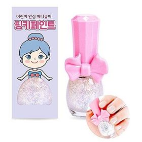 Pinky Cosmetic I Am Pinky Kids Nail Paint Twinkle Circle Çocuklar İçin Soyulabilir Oje