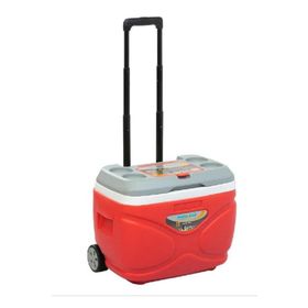 Pinnacle 30 lt Kırmızı Prudence Tekerlekli Buzluk