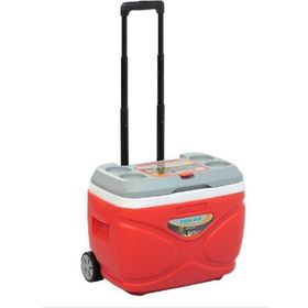 Pinnacle 30 lt Kırmızı Prudence Tekerlekli Buzluk