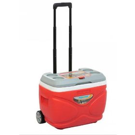 Pinnacle 30 lt Kırmızı Prudence Tekerlekli Buzluk