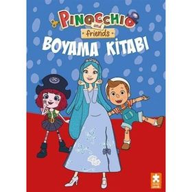 Pinocchio and Friends Boyama Kitabı 2 - Eksik Parça Yayınları