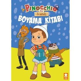 Pinocchio and Friends Boyama Kitabı 3 - Eksik Parça Yayınları