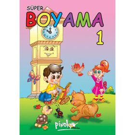 Pinokyo Yayınları 10 Kitap Takım Renkli Süper Boyama