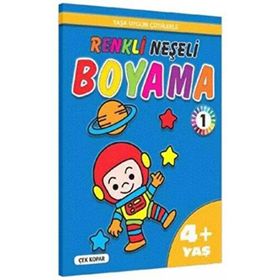 Pinokyo Yayınları Renkli Neşeli Boyama -1 (4+Yaş)