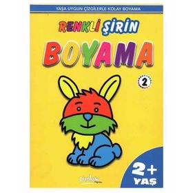 Pinokyo Yayınları Renkli Şirin Boyama -2 (2+Yaş)