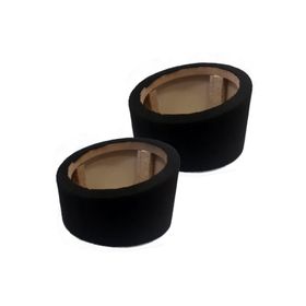 Pioneer 2 Adet 20 cm MDF Siyah Boş Kabin Yükseltme