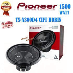 Pioneer TS A300D4 1500W Oto Subwoofer