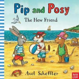 Pip And Posy The New Friend Board Book-Nosy Crow Publishing