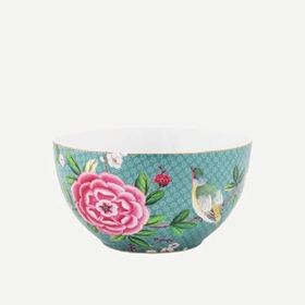 PIP STUDIO 15 cm Blushing Birds Mavi Kase