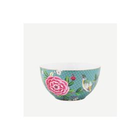 PIP STUDIO 15 cm Blushing Birds Mavi Kase