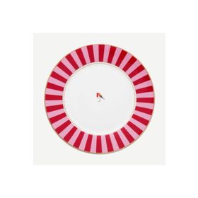 PIP STUDIO 26.5 cm Love Birds Kırmızı Yemek Tabağı
