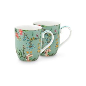 PIP STUDIO 51002247 145 ml Jolie İkili Mavi Küçük Mug Seti