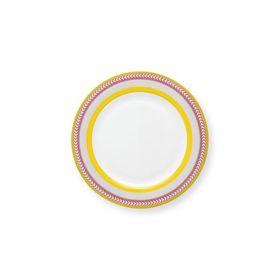 PIP STUDIO Chique Collection 23 CM Sarı Porselen Kahvaltı Tabağı