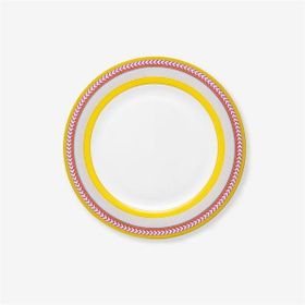 PIP STUDIO Chique Collection 23 CM Sarı Porselen Kahvaltı Tabağı