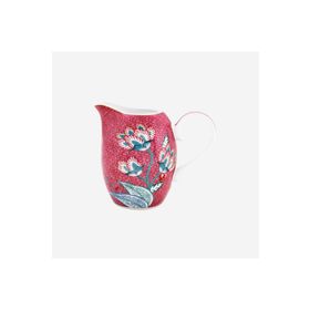 PIP STUDIO Flower Festival Kırmızı Porselen 250 ml Sütlük