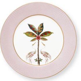 PIP STUDIO La Majorelle 21 cm Pembe Porselen Kahvaltı Tabağı