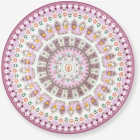 PIP STUDIO Lily Lotus Collection 17 CM Mor Porselen Pasta Tabağı