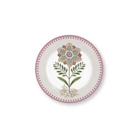 PIP STUDIO Lily Lotus Collection 21 CM Beyaz Porselen Kahvaltı Tabağı