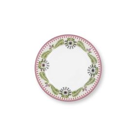 PIP STUDIO Lily Lotus Collection 23 CM Beyaz Porselen Kahvaltı Tabağı