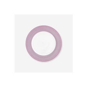 PIP STUDIO Lily Lotus Collection 26.5 CM Mor Porselen Yemek Tabağı