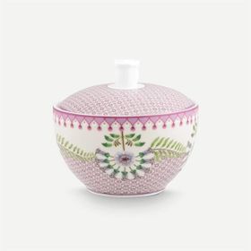 PIP STUDIO Lily Lotus Collection Mor Porselen 300 ml Şekerlik