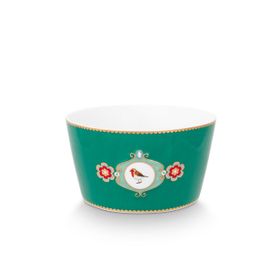 PIP STUDIO Love Birds 15 cm Yeşil Kase