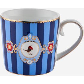PIP STUDIO Love Birds 150 ml Mavi Porselen Kupa