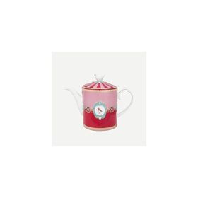 PIP STUDIO Love Birds Collection 1.3 lt Kırmızı Pembe Porselen Demlik