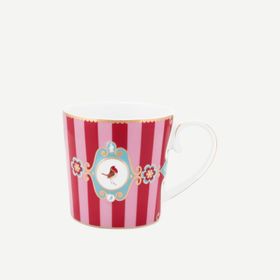 PIP STUDIO Love Birds Collection Kırmızı 250 ml Porselen Kupa