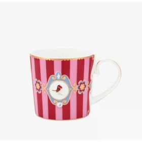 PIP STUDIO Love Birds Kırmızı Pembe 150 ml Porselen Kupa