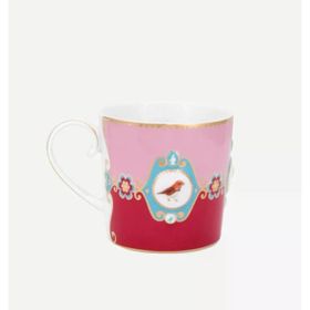 PIP STUDIO Love Birds Kırmızı Pembe 150 ml Porselen Kupa