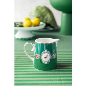 PIP STUDIO Love Birds Yeşil Madalyon 270 ml Desenli Sütlük