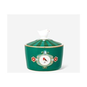 PIP STUDIO Love Birds Yeşil Şekerlik
