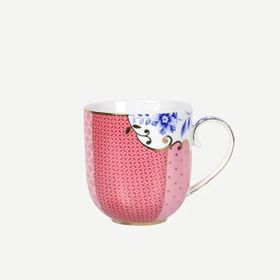 PIP STUDIO Royal 200 ml Pembe Porselen Kupa