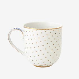 PIP STUDIO Royal White Beyaz 260 ml Porselen Kupa