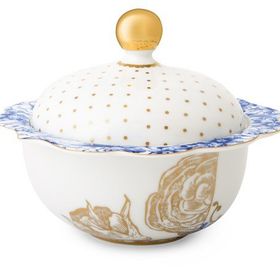 PIP STUDIO Royal White Collection Mavi Beyaz Porselen 235 ml Şekerlik