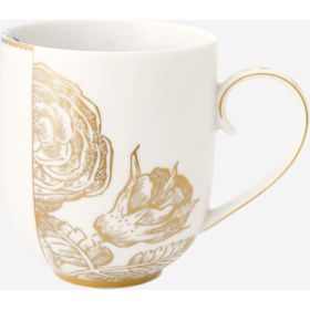 PIP STUDIO Royal White Mavi Beyaz 325 ml Porselen Kupa