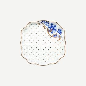 PIP STUDIO Royal White Mavi Beyaz Porselen 10 cm Çay Tabağı