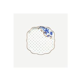 PIP STUDIO Royal White Mavi Beyaz Porselen 10 cm Çay Tabağı