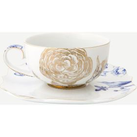 PIP STUDIO Royal White Mavi Beyaz Porselen 225 ML Çay Fincanı