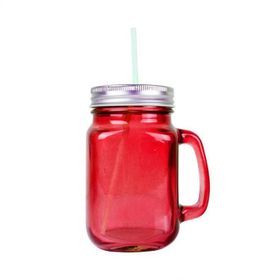 Pipetli Kavanoz Kupa Bardak