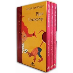 Pippi Uzunçorap Serisi - Ciltli 3 Kitap Takım - Astrid Lindgren
