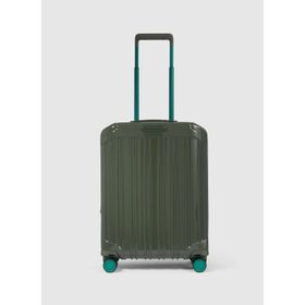 Piquadro BV4425PQLS3 Yeşil Kabin Boy Çekçekli Sert Unisex Valiz